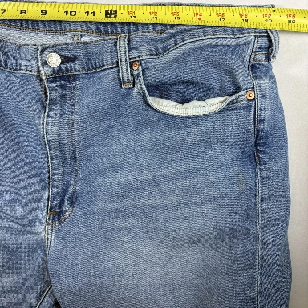 Levi's 514 Straight Fit Jeans‎ Mens 40x32 Blue Denim Premium Casual Classic